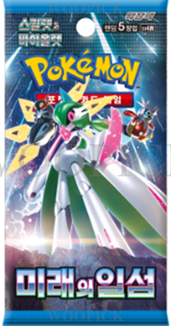 Pokemon Card Scarlet & Violet Future Flash + Ancient Roar Booster Box-Korean Ver - Image 3