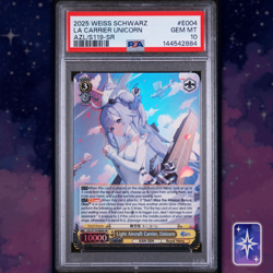2025 Weiss Schwarz Azur Lane Vol.2 Light Aircraft Carrier Unicorn SR 004 PSA 10 - Image 1