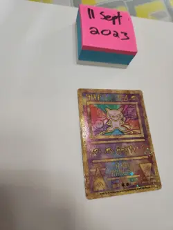 pokemon mew antique HP Movie Pokemon 2000 Very Rare Pokemon Card - Image 1