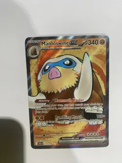 Mamoswine EX - 174/159 - Ultra Rare - Journey Together - Pokemon TCG Card - Image 3