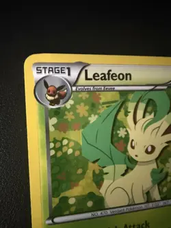 Leafeon Holo BW87 BW Black Star Promos Pokemon Card NM - Image 3