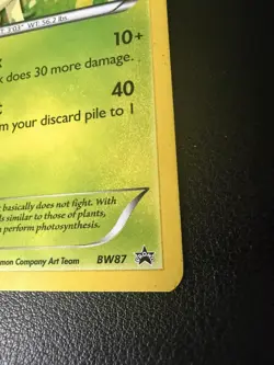 Leafeon Holo BW87 BW Black Star Promos Pokemon Card NM - Image 4