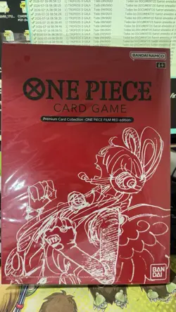 Bandai Namco One Piece Card Game Premium Card Collection FILM RED Box 2022 - Image 1