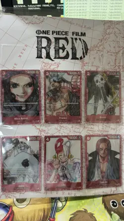 Bandai Namco One Piece Card Game Premium Card Collection FILM RED Box 2022 - Image 2