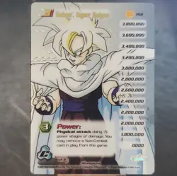 Dragon Ball Z CCG Gohan Super Saiyan 2001 Hi-Tech Foil Card #192 - Image 1
