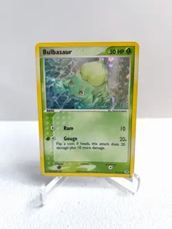 Bulbasaur 55/112 EX FireRed LeafGreen FRLG 2004 Reverse Holo Pokemon Card - Image 1