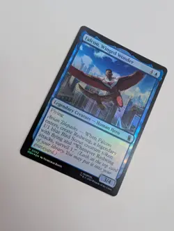 MTG - Falcon, Winged Wonder (Foil) - Marvel Super Heroes NM/M Condition - Image 2