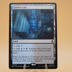 Hidden Lair | 255 | Regular | Rare | Marvel Super Heroes | MTG | 2026 - Image 1