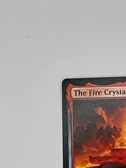 MTG The Fire Crystal - Final Fantasy Crossover - Legendary Artifact FFIII NM BB - Image 2