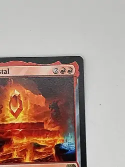 MTG The Fire Crystal - Final Fantasy Crossover - Legendary Artifact FFIII NM BB - Image 3