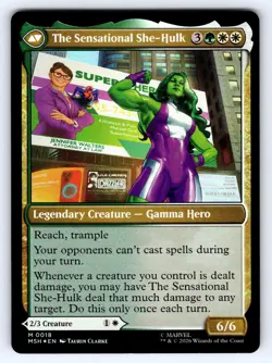 Jennifer Walters // The Sensational She-Hulk #18 MSH Foil MTG NM - Image 2