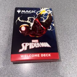 Magic The Gathering MTG Spider-Man Welcome Deck Green Factory sealed - Image 1