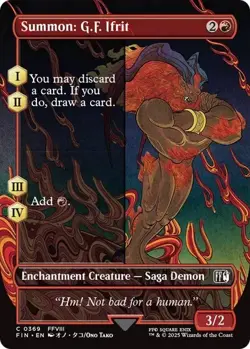 Summon: G.F. Ifrit (Borderless) Final Fantasy Regular - Image 1