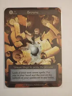 Sorcery Contested Realm - Beta Browse (SCR) NM Unique - Image 1