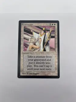 Resurrection Beta MTG NM Uncommon White Sorcery - Image 1