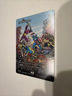 Final Showdown (Borderless) Marvel Universe Eternal-Legal Regular Mtg M/NM - Image 3
