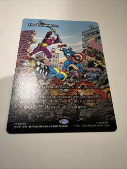 Final Showdown (Borderless) Marvel Universe Eternal-Legal Regular Mtg M/NM - Image 4