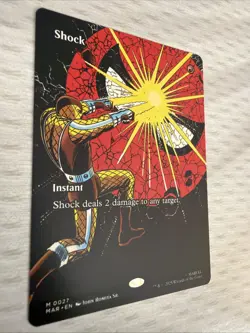 Shock (Borderless) Marvel Universe Eternal-Legal Regular Mtg M/NM Mythic - Image 2