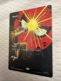 Shock (Borderless) Marvel Universe Eternal-Legal Regular Mtg M/NM Mythic - Image 3