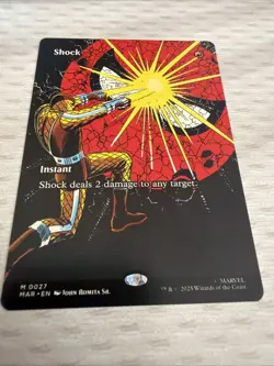 Shock (Borderless) Marvel Universe Eternal-Legal Regular Mtg M/NM Mythic - Image 4