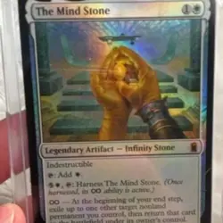 Magic: The Gathering The Mind Stone Foil Marvel Universes Beyond - Image 1