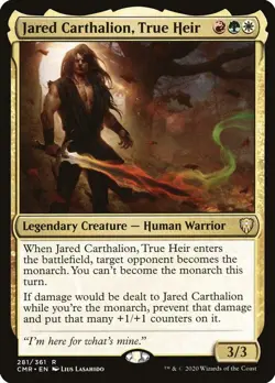 NM - Jared Carthalion, True Heir [CMR - 281] Commander Legends - Image 1