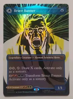 MTG: Bruce Banner (Borderless) (0390) Marvel Super Heroes Foil - Image 1
