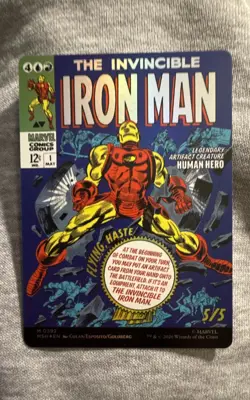 Tony Stark (Borderless) (0392) Marvel Super Heroes Foil - Image 1