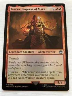 Iraxxa, Empress of Mars - Universes Beyond: Doctor Who #89 Foil magic mtg - Image 1