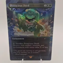 Pernicious Deed (Rainbow Foil) 1777 Secret Lair Magic: The Gathering LP - Image 1