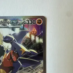 Pokemon Cynthia's Garchomp ex Ultra Rare Full Art Holo 232/182 EN - Image 4