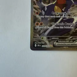 Pokemon Cynthia's Garchomp ex Ultra Rare Full Art Holo 232/182 EN - Image 5