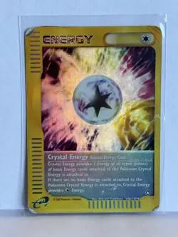 Pokemon TCG Crystal Energy 146/147 Aquapolis Reverse Holo EN WOTC 2002 - Image 1