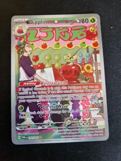 Dipplin 170/167 Illustration Rare Twilight Masquerade Pokemon Near Mint - Image 1