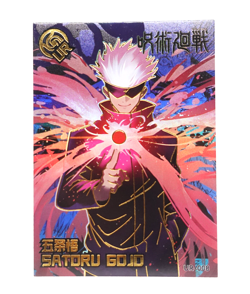 Gojo Satoru Jujutsu Kaisen UR-008 Holo Foil Anime Trading Card - Image 1