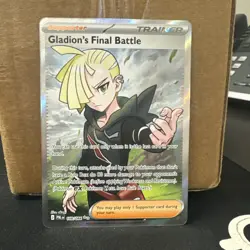 Gladion's Final Battle 108/084 Full Art Pitch Black Pokemon Near Mint ships fast - Image 1