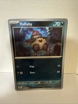 Vullaby 049/084 Common Pitch Black Pokemon Reverse Holo Near Mint - Image 1