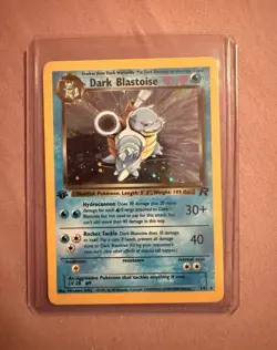 The Pokemon Company Dark Blastoise 3/82 Team Rocket Holo Rare Unlimited 2000 - Image 1