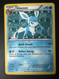 Glaceon Holo BW90 BW Black Star Promos Pokemon Card NM - Image 1