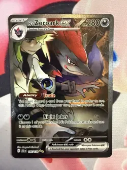 N's Zoroark ex 185/159 - Journey Together - Pokemon card - Image 1