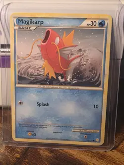 Pokemon - HGSS Base Set - Magikarp 72/123 Non Holo MP Card - Image 1