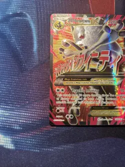 Pokemon Mega M Mewtwo EX (Full Art) 160/162 Breakthrough Holo - Image 5