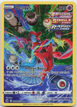 Deoxys GG12/GG70 Holo Trainer Gallery Rare Crown Zenith Galarian Gallery NM j - Image 1