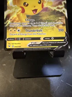 Pokemon TCG Pikachu V Vivid Voltage 043/185 Holo Ultra Rare NM - Image 3