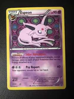 Pokemon TCG Card Rare Espeon BW92 Promo Black & White Holo 2013 NM - Image 1