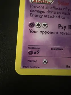 Pokemon TCG Card Rare Espeon BW92 Promo Black & White Holo 2013 NM - Image 4