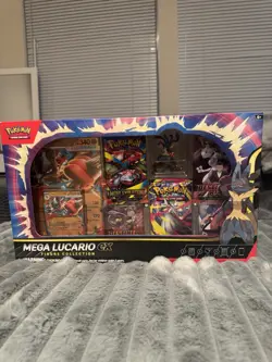Pokemon TCG - Mega Lucario ex Premium Figure Collection SEALED AND FAST SHIPPING - Image 1