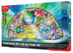 Pokemon Venusaur ex & Blastoise ex Premium Collection Box English - Image 1