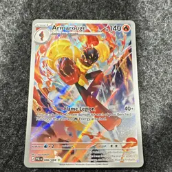 Pokemon TCG Pitch Black Armarouge 086/084 Illustration Rare Nm - Image 1
