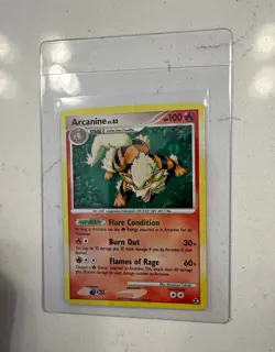 Arcanine Pokemon TCG Rising Rivals 1/111 Holo Rare English NM - Image 1